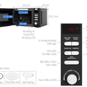 LÒ VI SÓNG KAFF KF - AM825TB