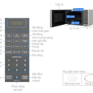 LÒ VI SÓNG KAFF KF - EM036ALMW